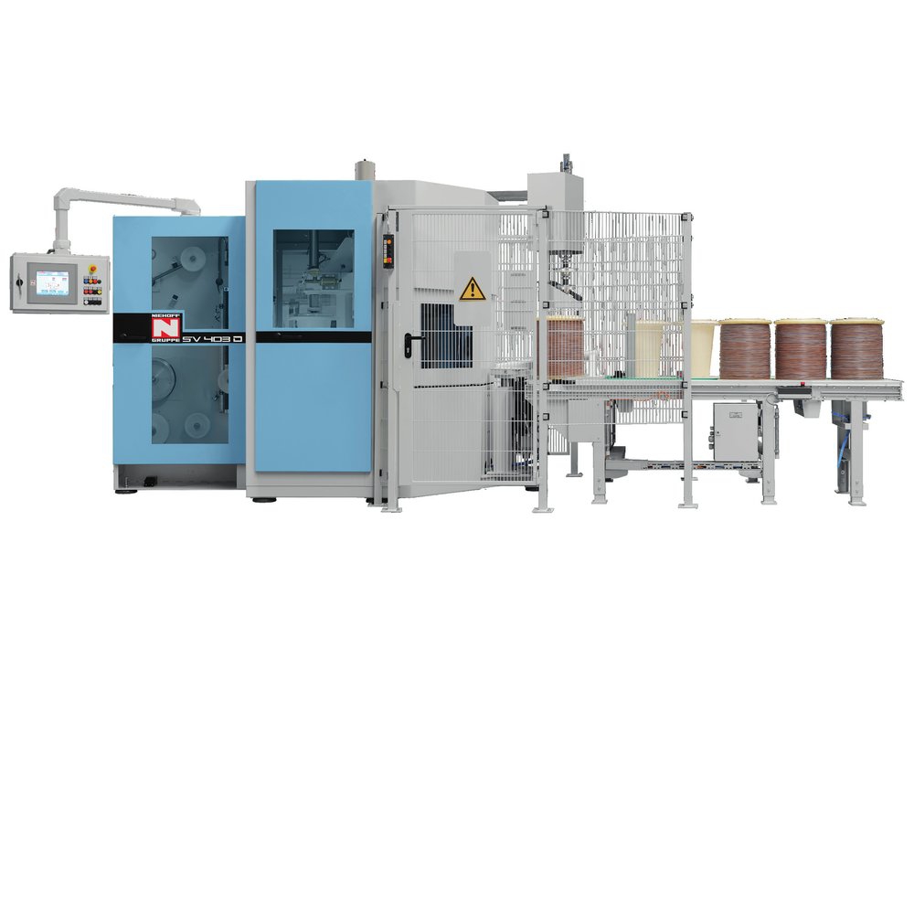 SV 403 D - Double Spooler for Insulated Wires